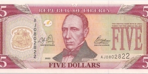 5 Dollars Banknote