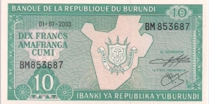 10 Francs Banknote