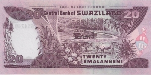 Banknote from Swaziland