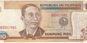 10 Piso Banknote