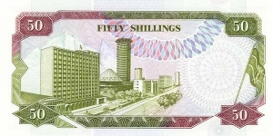 Banknote from Kenya