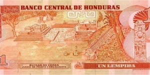 Banknote from Honduras