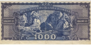 Banknote from Romania