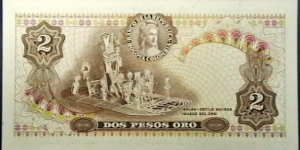 Banknote from Colombia