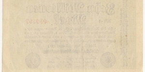 Banknote from Germany