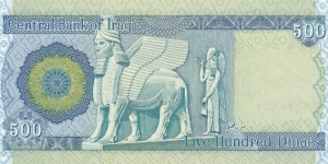 Banknote from Iraq