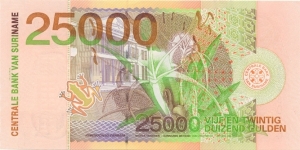 Banknote from Suriname