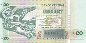 Banknote from Uruguay