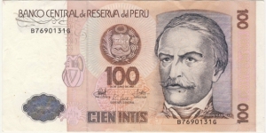 100 Intis Banknote