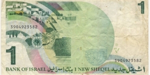 Banknote from Israel