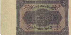 Banknote from Germany