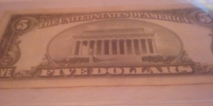 Banknote from USA