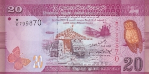 Sri Lanka PNew (20 rupees 1/1-2010) Banknote