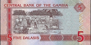 Banknote from Gambia