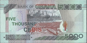 Banknote from Ghana