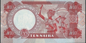 Banknote from Nigeria