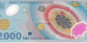 Banknote from Romania