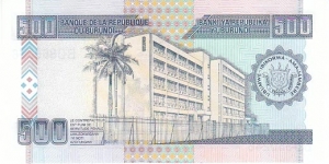 Banknote from Burundi