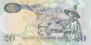 Banknote from Lesotho