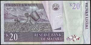 Banknote from Malawi