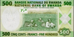 Banknote from Rwanda