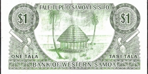 Banknote from Samoa