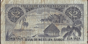 Banknote from Samoa