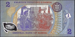 Banknote from Samoa