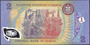 Banknote from Samoa