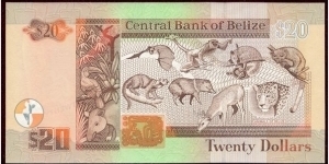 Banknote from Belize