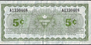 Banknote from Canada