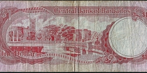 Banknote from Barbados