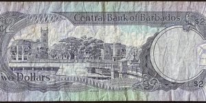 Banknote from Barbados