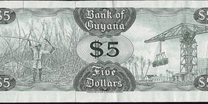 Banknote from Guyana