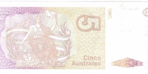 Banknote from Argentina