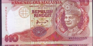 10 ringgit PAIR
SIGNED BY AHMAD DON Banknote