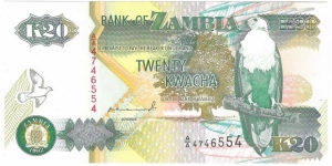 20 Kwacha Banknote