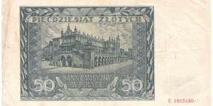 Banknote from Poland