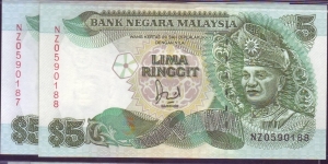 REPLACEMENT 5RINGGIT PREFIX 