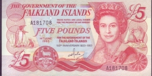 5 POUND Banknote