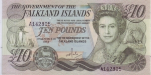 10 POUNDS Banknote