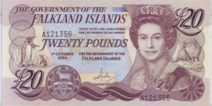 20 POUNDS Banknote