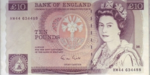 10 POUNDS Banknote