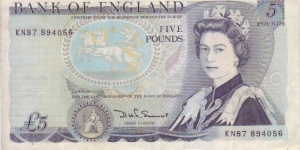 5 POUNDS Banknote