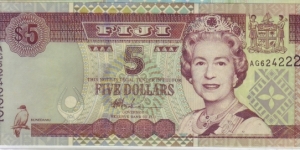 5 DOLLAR Banknote