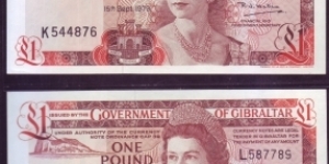 1 POUND
(1979 AND 1988) Banknote