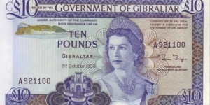 10 POUNDS Banknote