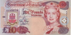 10 POUNDS Banknote