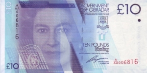 NEW 10 POUNDS Banknote