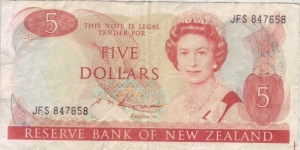 5 dollar Banknote